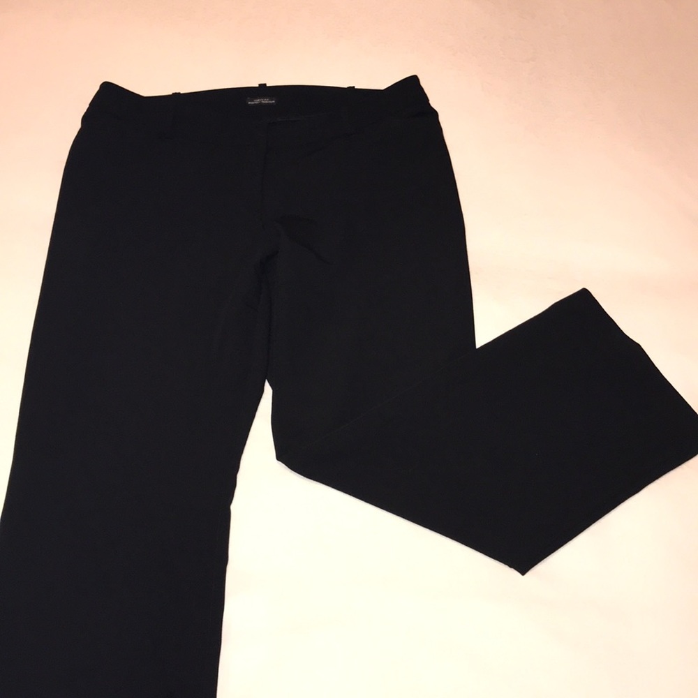 Black slacks, used with love